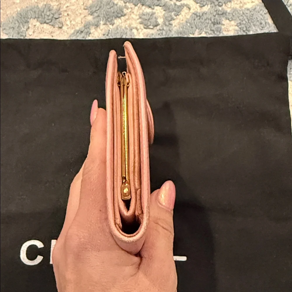 Chanel Blush Pink Leather Wallet - Picture 8 of 13